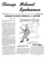 COG News Chicago 1961 (Vol 01 No 05) Sep1